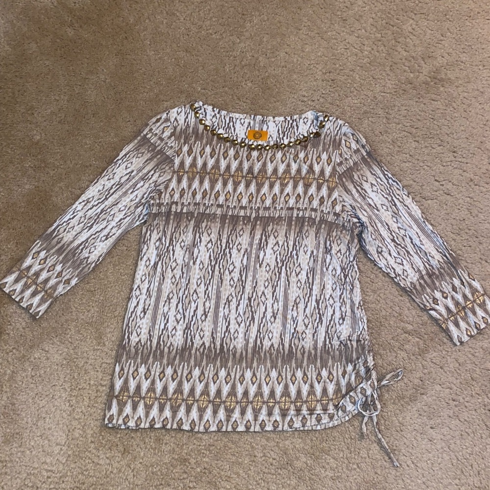 🍁Ruby Rd. Side Tie Top🍁 - Picture 6 of 8